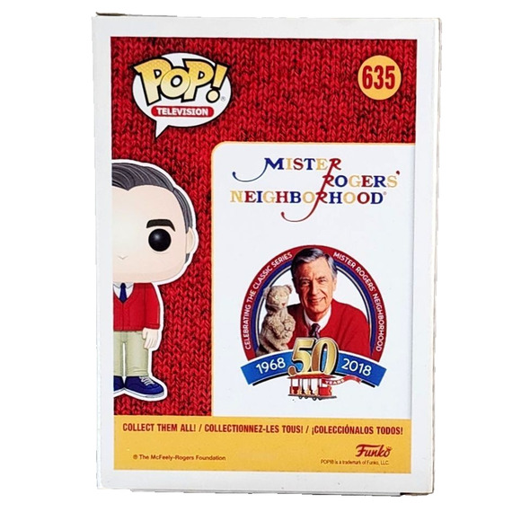 Funko Pop! Mister Rogers Neighborhood #635 Barnes & Noble Exclusive New in Box - Picture 3 of 6